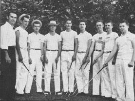 Tiger golf team, 1958: Burke Herron, John Castro, Billy Lea, Bill Rose, Jimmy Smith, Charlie Teasley, Bob Pinkerton, Charles Gilbert, Tom Goldsby.